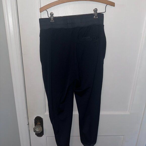 NUMBER:LAB Mens Navy Ankle Cuff Drawstring Waist Sweatpants Joggers Size M - Picture 4 of 7